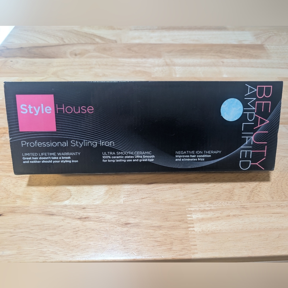 Style House Beauty Amplified Professional Ceramic Hair Styling Iron